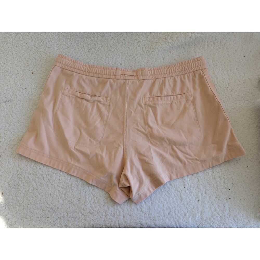 Athleta Farallon Shorts Womens XL Peach Pink Excellent Cotton Blend Athletic - Picture 8 of 9
